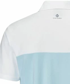Oscar Jacobson Dodman Polo Shirt - Cool Blue/Navy -Second Hand Clubs Sales oscar jacobson dodman polo shirt cool bluenavy 4