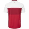 Oscar Jacobson Fulmer Polo Shirt - White/Red/Dark Red