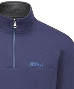 Oscar Jacobson Hawkes Tour II Midlayer - Navy -Second Hand Clubs Sales oscar jacobson hawkes tour ii midlayer navy 5