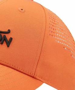 Oscar Jacobson Maddox Cap - Orange Rust/Black -Second Hand Clubs Sales oscar jacobson maddox cap orange rust black 3