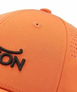 Oscar Jacobson Maddox Cap - Orange Rust/Black -Second Hand Clubs Sales oscar jacobson maddox cap orange rust black 4