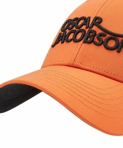 Oscar Jacobson Maddox Cap - Orange Rust/Black -Second Hand Clubs Sales oscar jacobson maddox cap orange rust black 5
