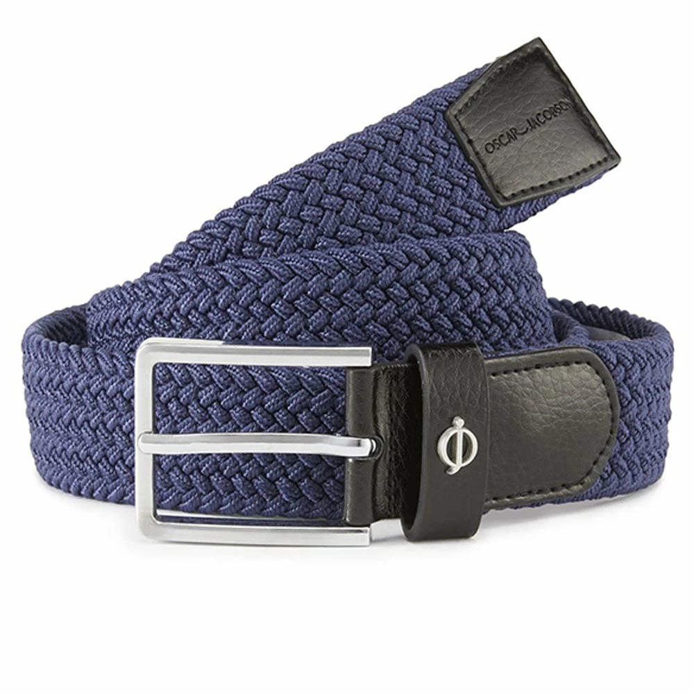 Oscar Jacobson Maxwell Belt - Navy 3 Oscar Jacobson Maxwell Belt - Navy