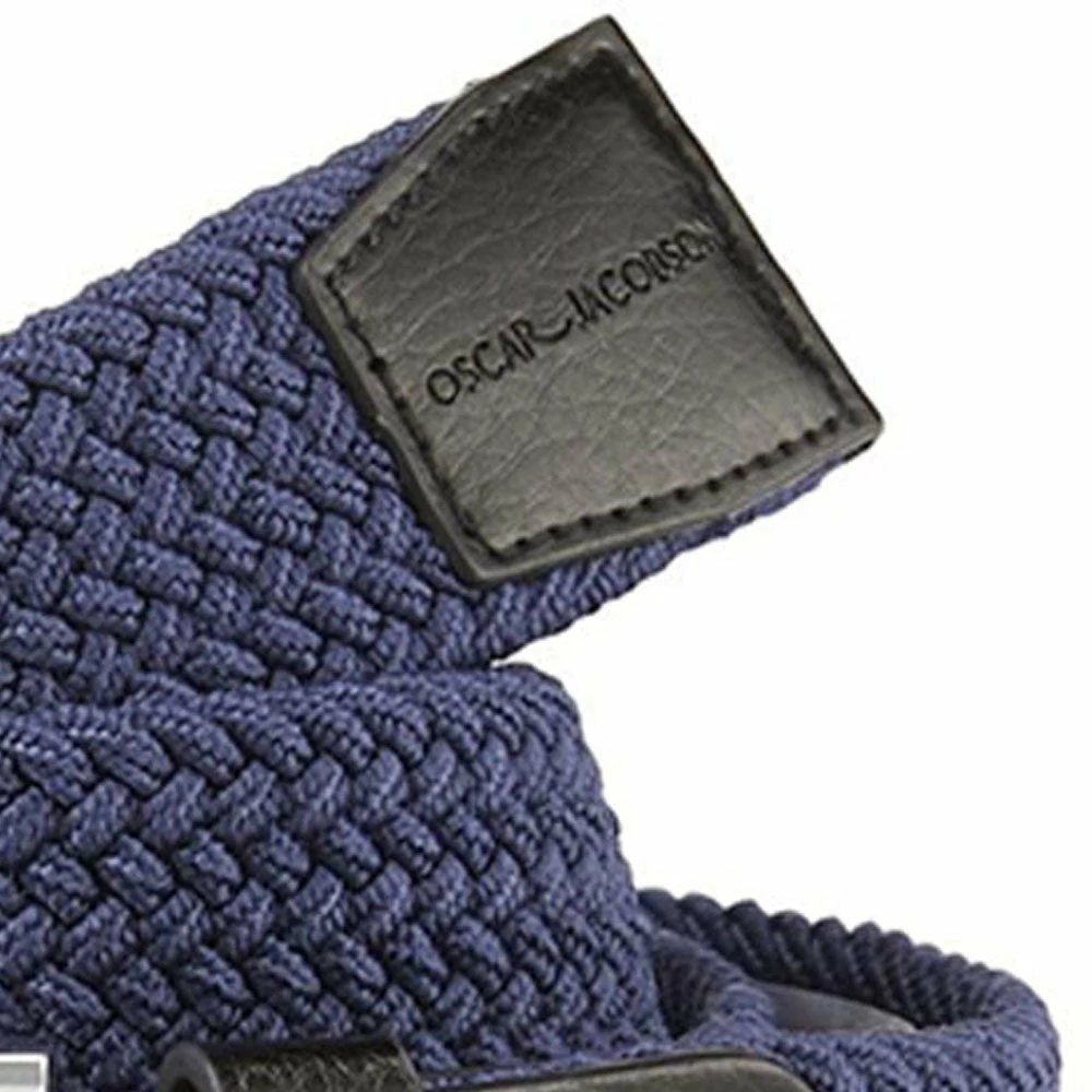 Oscar Jacobson Maxwell Belt - Navy 5 Oscar Jacobson Maxwell Belt - Navy - Image 3
