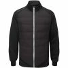 Oscar Jacobson Radstock Full Zip Padded Jacket - Black -Second Hand Clubs Sales oscar jacobson radstock full zip padded jacket black 1