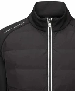 Oscar Jacobson Radstock Full Zip Padded Jacket - Black -Second Hand Clubs Sales oscar jacobson radstock full zip padded jacket black 2