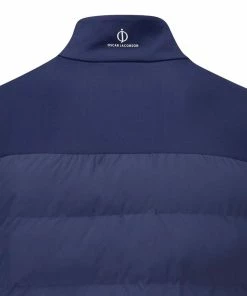 Oscar Jacobson Radstock Full Zip Padded Jacket - Navy -Second Hand Clubs Sales oscar jacobson radstock full zip padded jacket navy 4