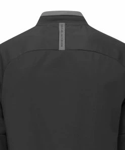 Oscar Jacobson Redfern 1/2 Zip Jacket - Black -Second Hand Clubs Sales oscar jacobson redfern 12 zip jacket black 4