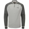 Oscar Jacobson Redfern 1/2 Zip Jacket - Light Grey 2 Oscar Jacobson Redfern 1/2 Zip Jacket - Light Grey -Second Hand Clubs Sales oscar jacobson redfern 12 zip jacket light grey 1