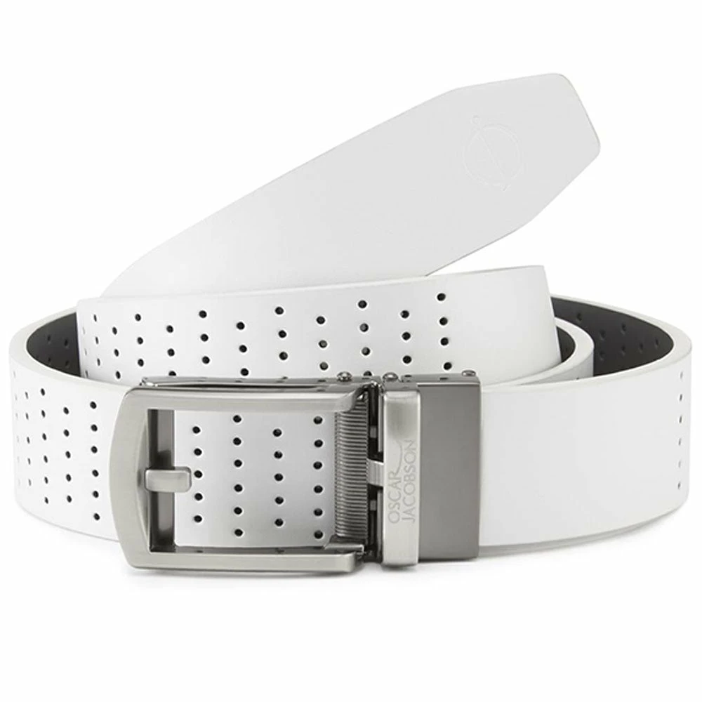 Oscar Jacobson Shelby Belt - Lunar Grey 3 Oscar Jacobson Shelby Belt - Lunar Grey