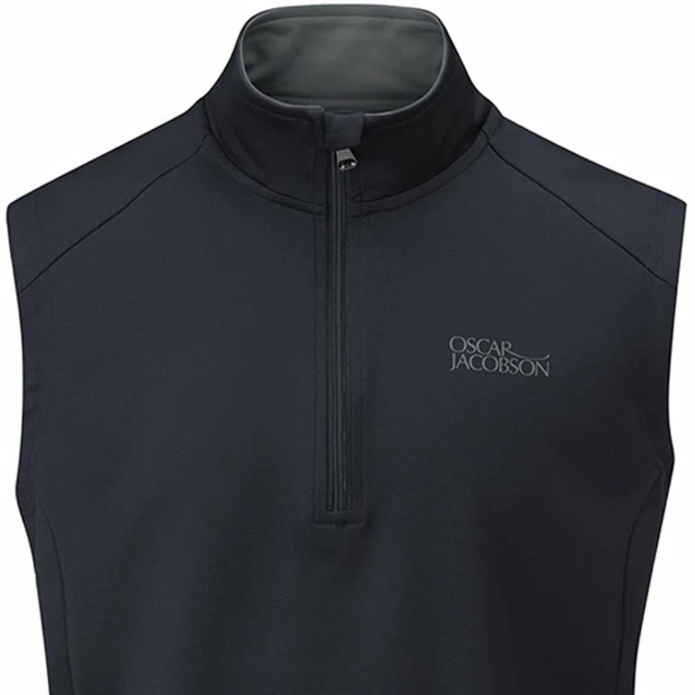 Oscar Jacobson Trent Tour Sleeveless Midlayer - Black 5 Oscar Jacobson Trent Tour Sleeveless Midlayer - Black - Image 3