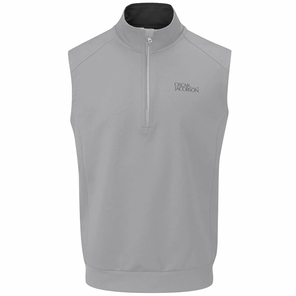 Oscar Jacobson Trent Tour Sleeveless Midlayer - Light Grey/Black 3 Oscar Jacobson Trent Tour Sleeveless Midlayer - Light Grey/Black