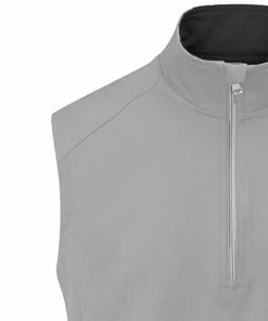 Oscar Jacobson Trent Tour Sleeveless Midlayer - Light Grey/Black 10 Oscar Jacobson Trent Tour Sleeveless Midlayer - Light Grey/Black -Second Hand Clubs Sales oscar jacobson trent tour sleeveless midlayer light grey black 4