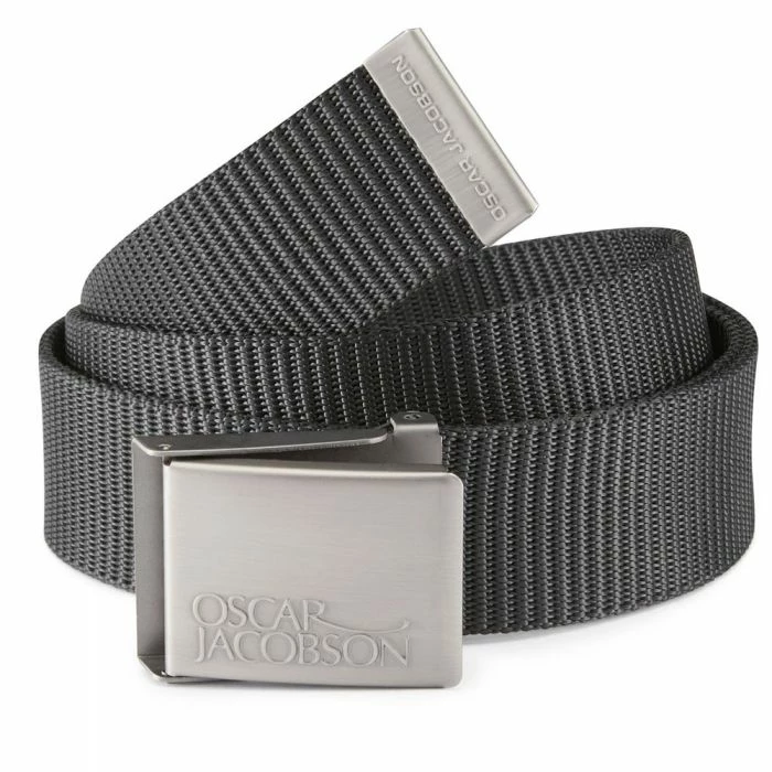 Oscar Jacobson Webbing Belt - Black 3 Oscar Jacobson Webbing Belt - Black