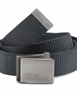 Oscar Jacobson Webbing Belt - Navy