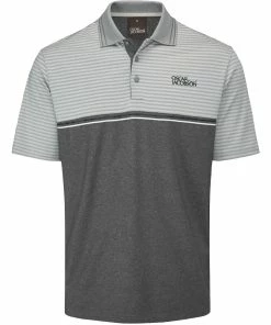 Oscar Jacobson Whitby Polo Shirt - Lunar Grey Marl