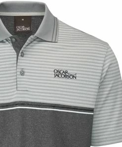 Oscar Jacobson Whitby Polo Shirt - Lunar Grey Marl 9 Oscar Jacobson Whitby Polo Shirt - Lunar Grey Marl -Second Hand Clubs Sales oscar jacobson whitby polo shirt lunar grey marl 3