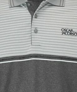 Oscar Jacobson Whitby Polo Shirt - Lunar Grey Marl 11 Oscar Jacobson Whitby Polo Shirt - Lunar Grey Marl -Second Hand Clubs Sales oscar jacobson whitby polo shirt lunar grey marl 5