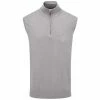 Oscar Jacobson Bob Pin Sleeveless Sweater - Light Grey