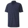 Puma Pique Polo Shirt - Peacoat -Second Hand Clubs Sales piqu p men s golf polo