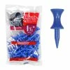 Masters Plastic Graduated 1 1/2 Inch Blue Tees - Pack Of 30 -Second Hand Clubs Sales plastic graduated tees 2 1 2 bag 30 blue 4