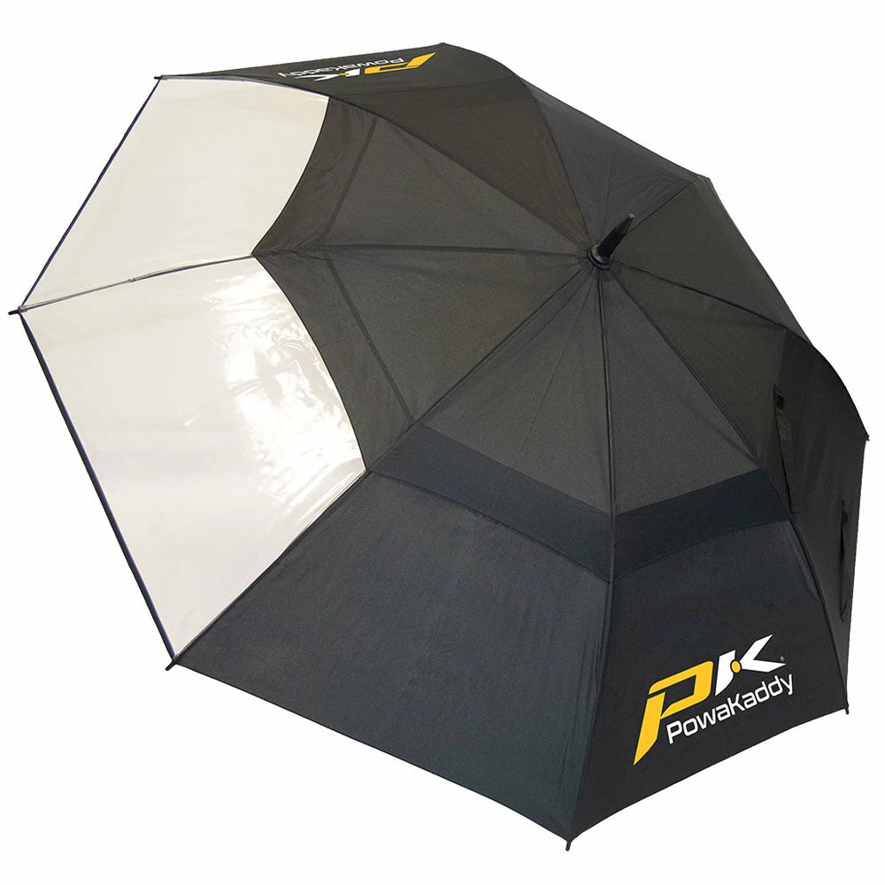 Powakaddy Double Canopy Umbrella - Clearview 3 Powakaddy Double Canopy Umbrella - Clearview