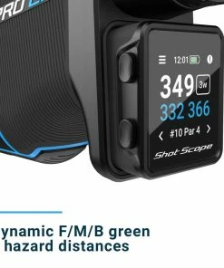 Shot Scope PRO LX+ Laser Rangefinder And H4 Handheld GPS - Blue -Second Hand Clubs Sales pro lx blue 12 1