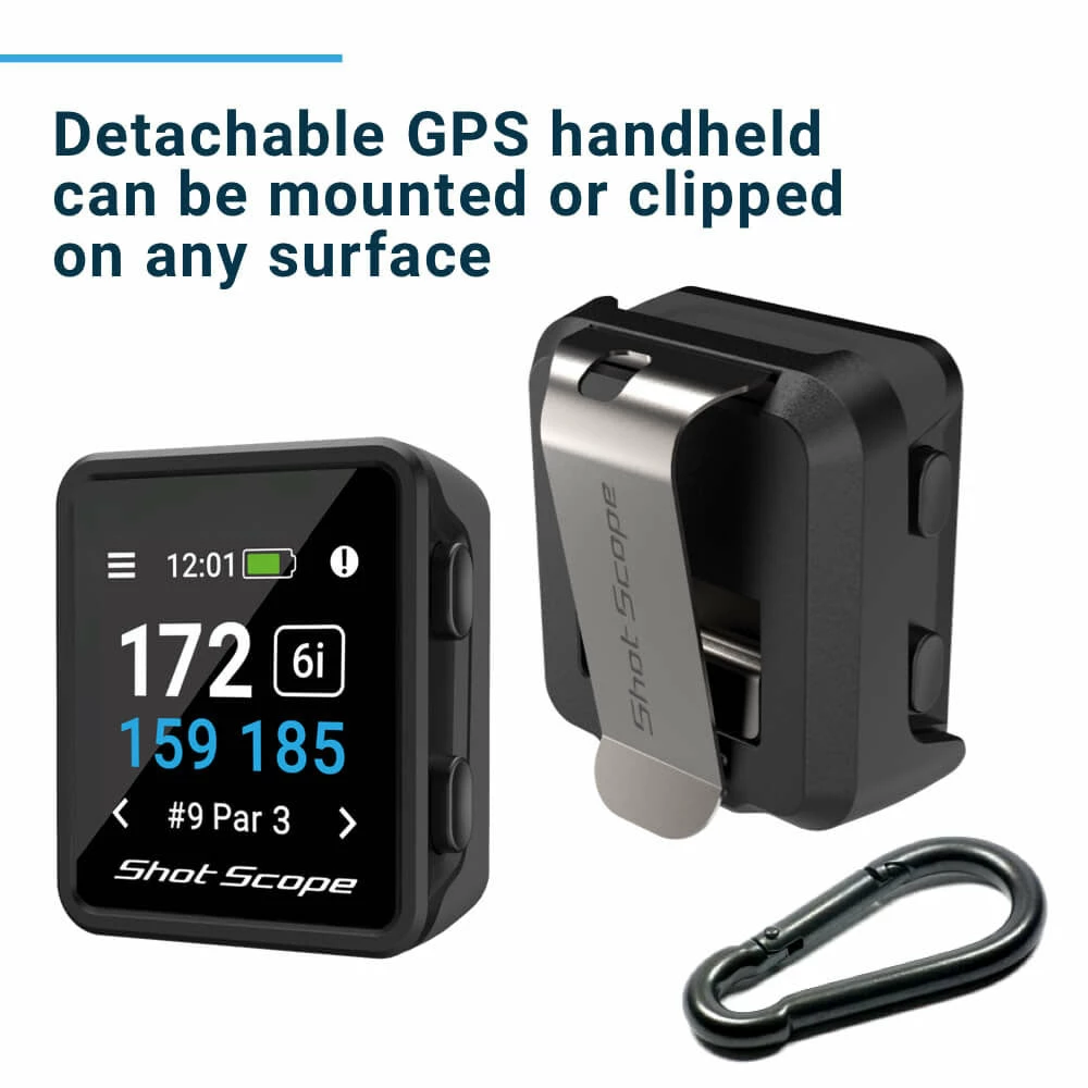 Shot Scope PRO LX+ Laser Rangefinder And H4 Handheld GPS - Grey 10 Shot Scope PRO LX+ Laser Rangefinder And H4 Handheld GPS - Grey - Image 8