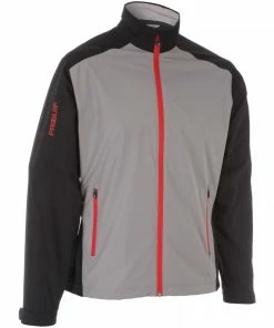 ProQuip Aquastorm PX1 Waterproof Golf Jacket - Black/Grey