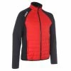 ProQuip Therma Tour Quilted Golf Jacket - Red -Second Hand Clubs Sales proquip therma tour quilted golf jacket red 1