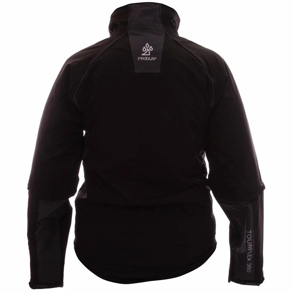 Golf Clearance Online Proquip Tourflex 360 Elite 1/2 Zip Jacket - Black/Iron Grey 7 Golf Clearance Online Proquip Tourflex 360 Elite 1/2 Zip Jacket - Black/Iron Grey - Image 5