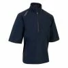 Proquip Tempest Half Sleeve Waterproof Top - Navy -Second Hand Clubs Sales proquiptempesthalfsleevenavyfront