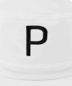 Puma Aussie P Logo Bucket Hat - Bright White 10 Puma Aussie P Logo Bucket Hat - Bright White -Second Hand Clubs Sales puma aussie p logo bucket hat bright white 4
