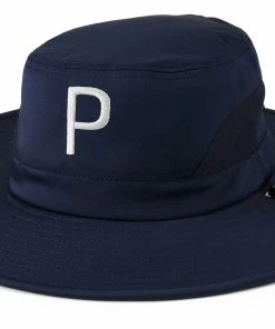 Puma Aussie P Logo Bucket Hat - Navy Blazer -Second Hand Clubs Sales puma aussie p logo bucket hat navy blazer 5
