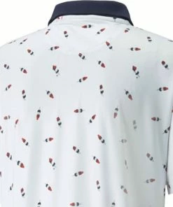 Puma Cloudspun Popsi-Cool Polo Shirt - Bright White/Ski Patrol -Second Hand Clubs Sales puma cloudspun popsi cool polo bright white ski patrol 4