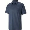 Puma Cloudspun Primary Polo Shirt - Evening Sky -Second Hand Clubs Sales puma cloudspun primary polo shirt evening sky 1
