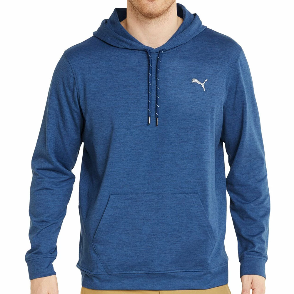 Puma Cloudspun Progress Hoodie - Blazing Blue Heather 5 Puma Cloudspun Progress Hoodie - Blazing Blue Heather - Image 3