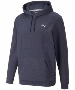 Puma Cloudspun Progress Hoodie - Navy Blazer Heather