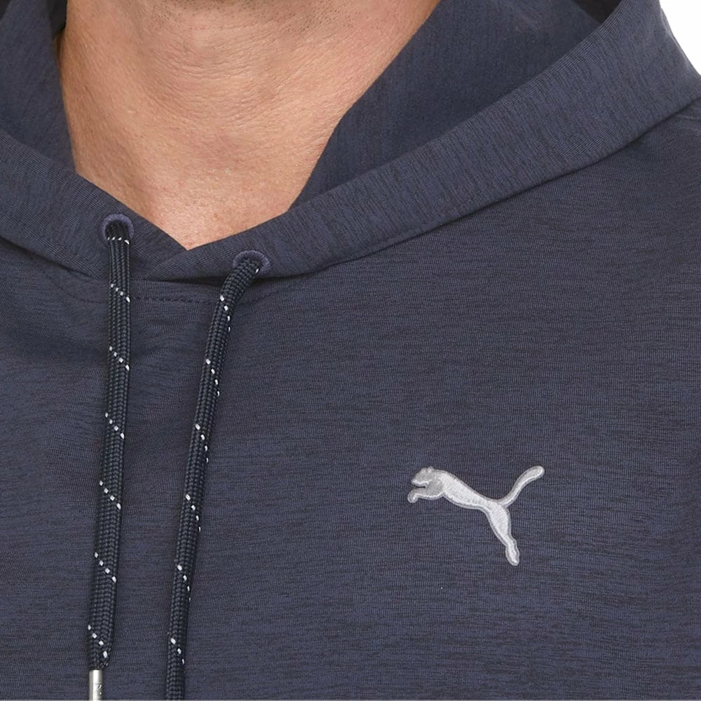 Puma Cloudspun Progress Hoodie - Navy Blazer Heather 5 Puma Cloudspun Progress Hoodie - Navy Blazer Heather - Image 3