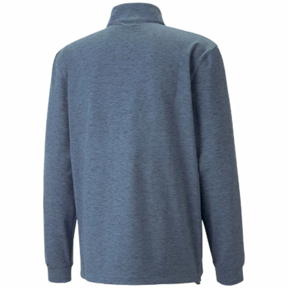 Puma Cloudspun WRMLBL 1/4 Zip Pullover - Navy/Blue 4 Puma Cloudspun WRMLBL 1/4 Zip Pullover - Navy/Blue - Image 2