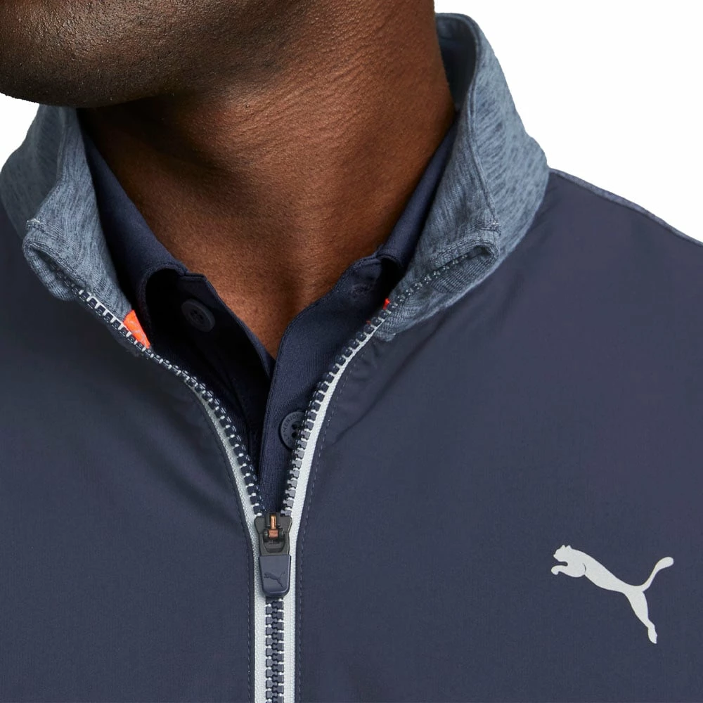 Puma Cloudspun WRMLBL 1/4 Zip Pullover - Navy/Blue 7 Puma Cloudspun WRMLBL 1/4 Zip Pullover - Navy/Blue - Image 5