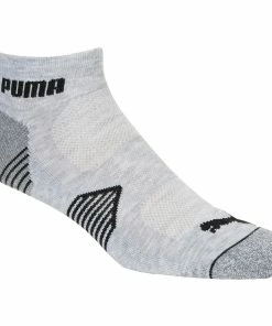 Puma Essential 1/4 Cut Socks (3 Pack) - Grey