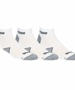 Puma Essential 1/4 Cut Socks (3 Pack) - Bright White