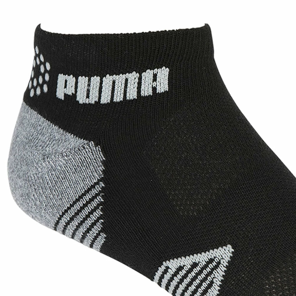 Puma Essential 1/4 Cut Socks (3 Pack) - Black 4 Puma Essential 1/4 Cut Socks (3 Pack) - Black - Image 2