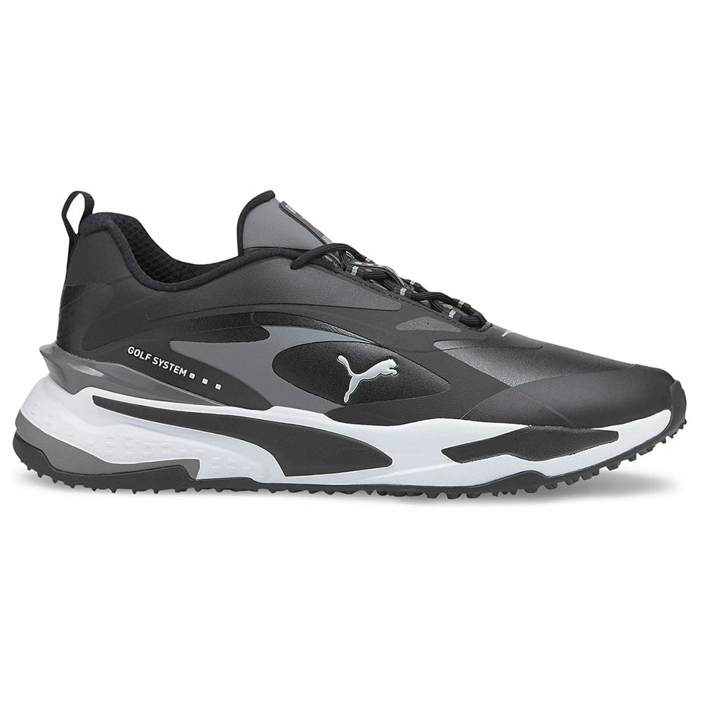 Puma GS-Fast Spikeless Waterproof Shoes - Black/Quiet Shade 3 Puma GS-Fast Spikeless Waterproof Shoes - Black/Quiet Shade
