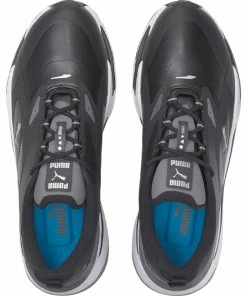 Puma GS-Fast Spikeless Waterproof Shoes - Black/Quiet Shade 11 Puma GS-Fast Spikeless Waterproof Shoes - Black/Quiet Shade -Second Hand Clubs Sales puma g fast spikeless shoes blackquiet shade 5
