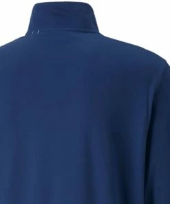Puma Gamer 1/4 Zip Pullover - Blazing Blue/High Rise 10 Puma Gamer 1/4 Zip Pullover - Blazing Blue/High Rise -Second Hand Clubs Sales puma gamer 14 zip pullover blazingblue highrise 4