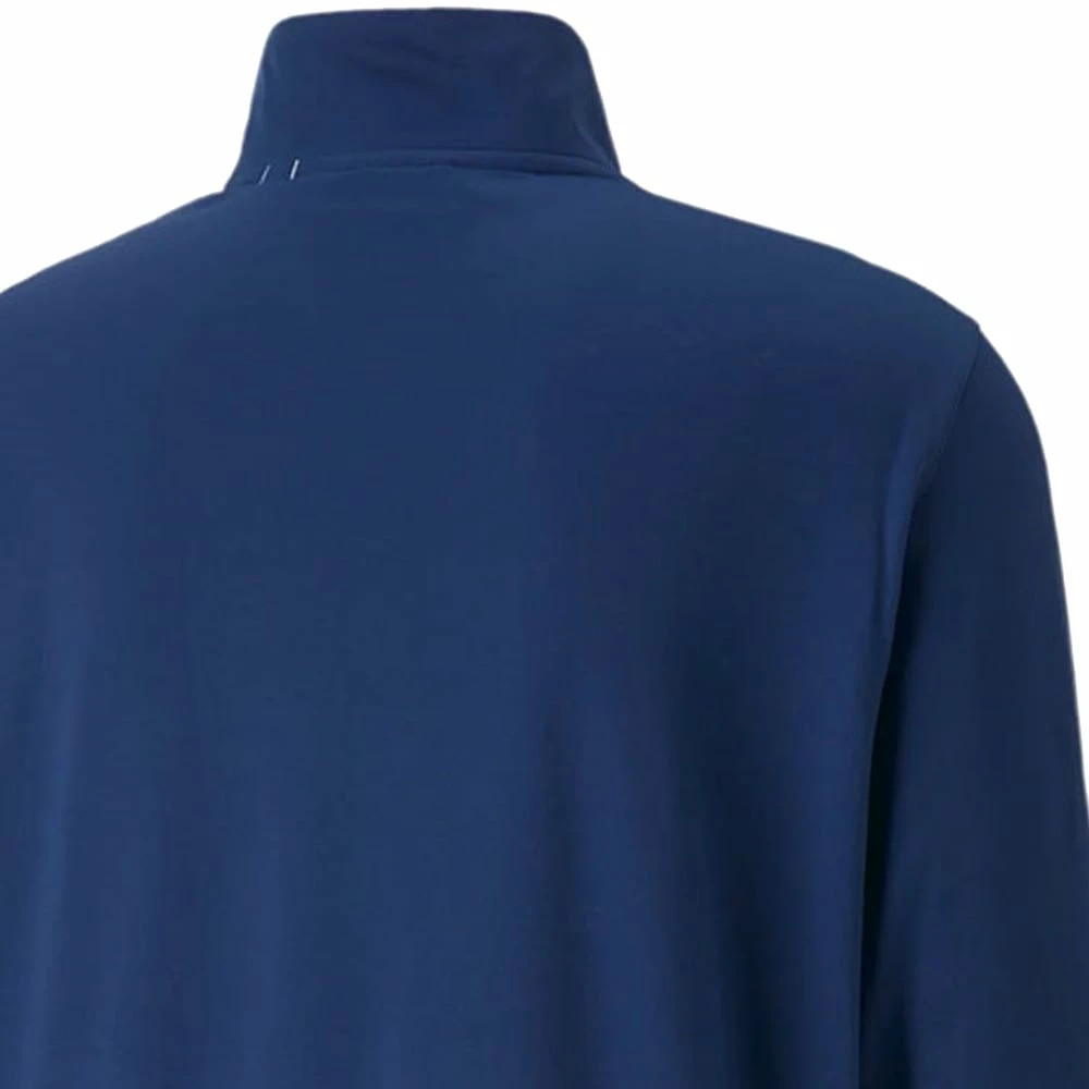 Puma Gamer 1/4 Zip Pullover - Blazing Blue/High Rise 6 Puma Gamer 1/4 Zip Pullover - Blazing Blue/High Rise - Image 4