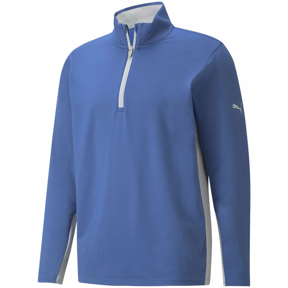 Puma Gamer 1/4 Zip Pullover - Bright Cobalt 3 Puma Gamer 1/4 Zip Pullover - Bright Cobalt