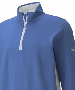 Puma Gamer 1/4 Zip Pullover - Bright Cobalt 10 Puma Gamer 1/4 Zip Pullover - Bright Cobalt -Second Hand Clubs Sales puma gamer 14 zip pullover bright cobalt 3